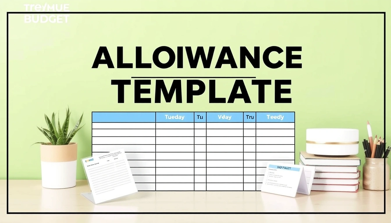 Allowance Budget Template for Teens: A Simple Weekly and Monthly Example