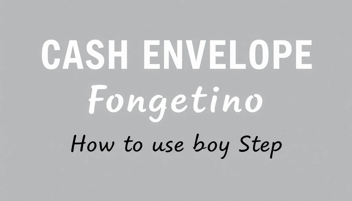 Cash Envelope Budgeting for Teens: How to Use It Step by Step