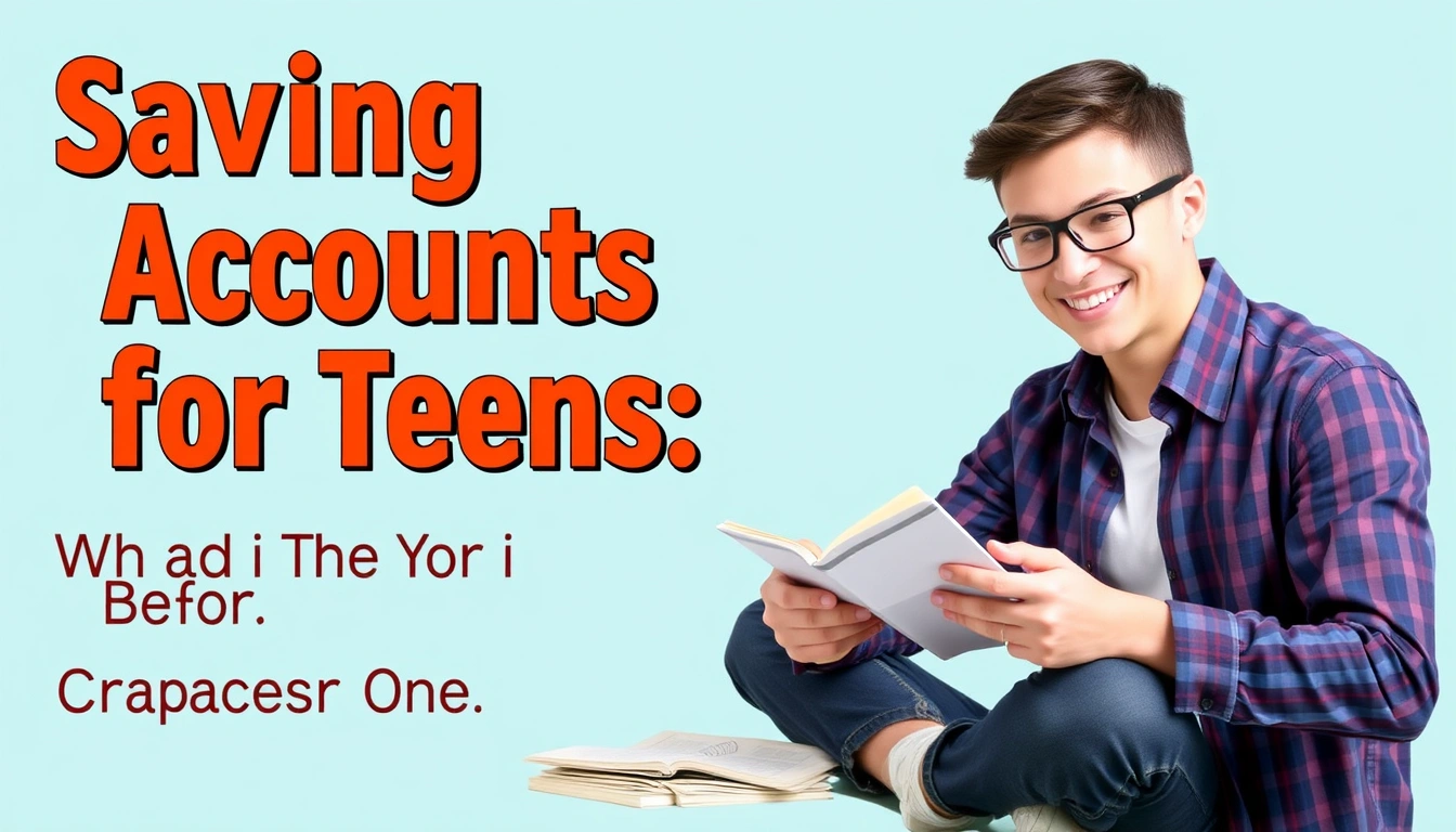Savings Accounts for Teens: What to Look For Before You Open One Savings Accounts for Teens: What to Look For Before You Open One